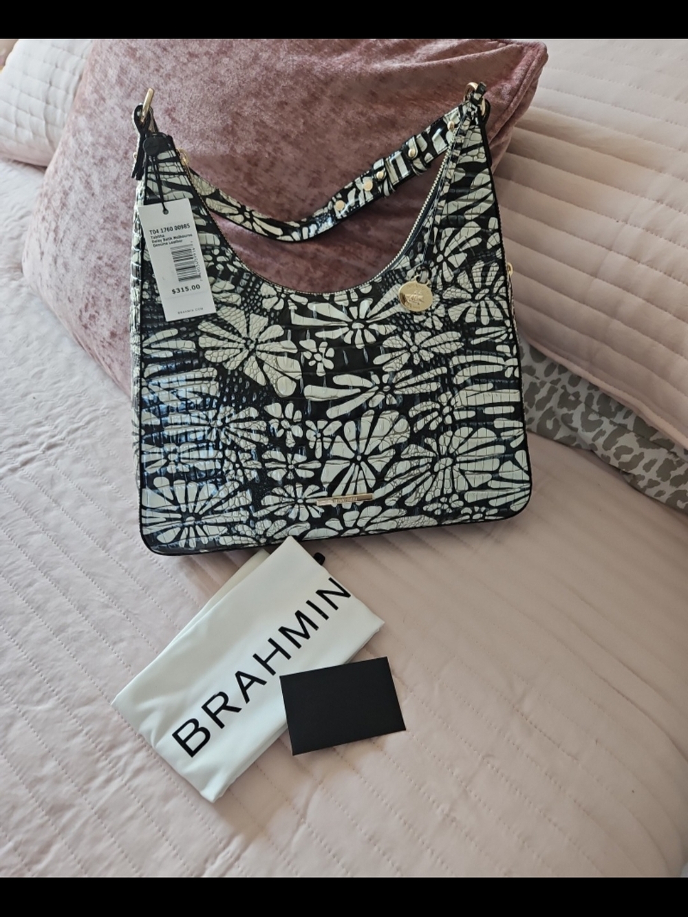 Brahmin Daisy Batik Floral Tabitha New